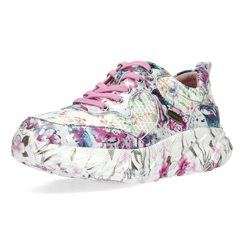 LAURA VITA Chaussures à Lacets Sneaker pour Femmes SOFIAO 07, Pointure:39 EU, La Couleur:Rose