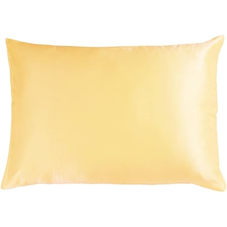 Amazon シルク枕カバー 絹 100 子供用 35x50cm まくらカバー 洗濯 19匁天然ピローケース 静電気を防ぐ ゴールド 枕カバー ピローケース オンライン通販