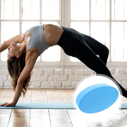 Almohadilla de Equilibrio Antideslizante para Ejercicio, Azul TPE miniatura 6