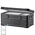 ICECO APL20 Portable Refrigerator, 21 Qts 12 Volt Fridge Freezer, Aluminum Car Fridge with SECOP Nano Compressor, Electric Cooler Powered by AC/DC or Solar, -4?~68?, Refrigerator for Vehicles, RV