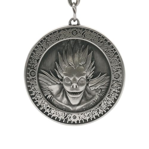 ABYSTYLE - DEATH NOTE 3D Medal Key Ring, silver, Dimensions