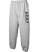 ARMY Sweat Pants - Military Style Physical Training Sweat Pants in Gray - Large