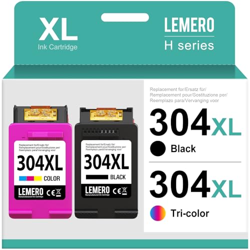 Cartouche HP 304 XL haute capacité : des impressions nettes en noir et couleur
