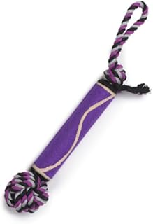 Grriggles Knot Just Rope Dog Toy, 15-1/2-Inch, Ultra Violet