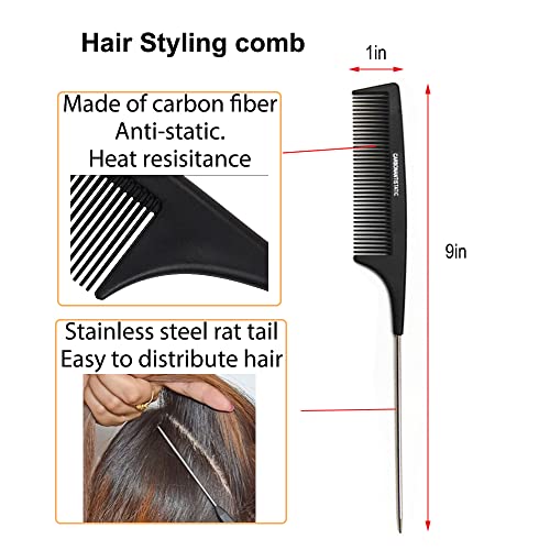 Clamp Hair Brush Straightener Detangler Comb Smoothing Nylon Bristle Double Sided Straightening Air Vented Flat Hair Styling Tool For Wet,Dry,Thick,Long Hair #TOP5