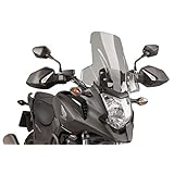 Puig(プーチ) ツーリングスクリーン(TOURINGSCREEN) スモーク HONDA NC750X /NC700X (12-14) puig-5992H