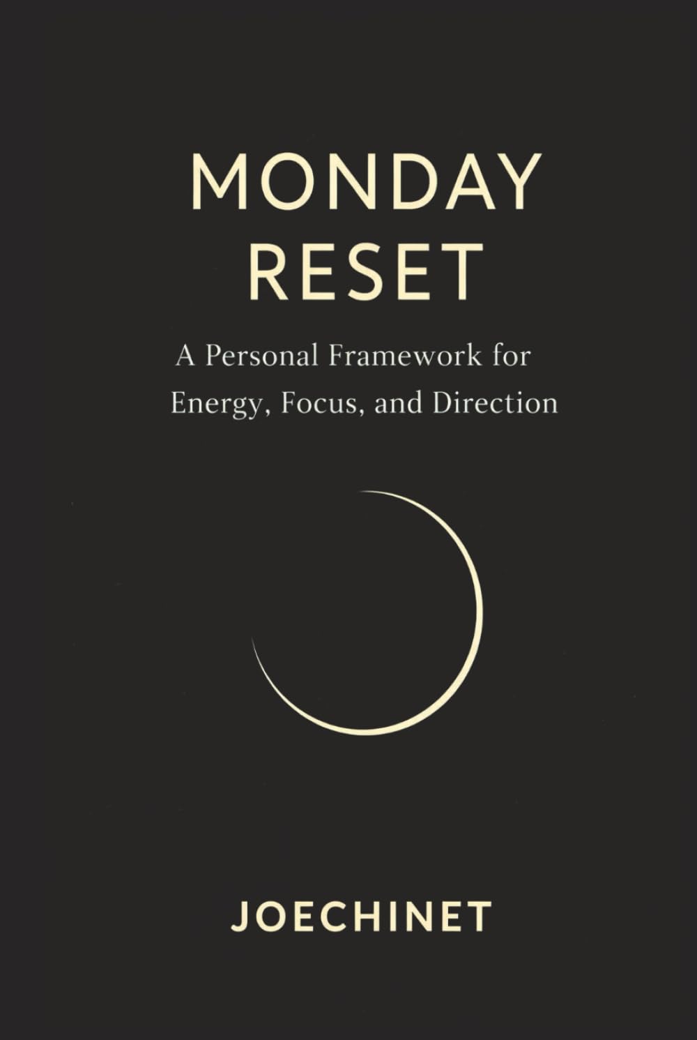 Monday Reset: A Personal Framework for Energy, Focus, and Direction (THE RESET SERIES)