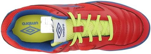 Umbro Men's Soccer Shoes, Lollipop/Victoria Blue/Lime Punch, 8.5 | Image 4