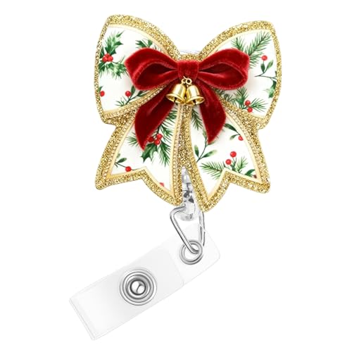 �N���X�}�X �_�u���{�E �i�[�X�o�b�W���[�� �i�[�� Xmas Holly Bell �f�U�C�� �o�b�W�z���_�[ �A�N���� �S�[���h�G�b�W �l�[���z���_�[ ���j���N���b�v�t�� �Ō�t ���t ��t �d���p�A�N�Z�T���[