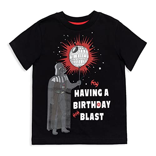 T-shirt Star Wars garçon 14-16 ans noir avec motif graphique de Darth Vader