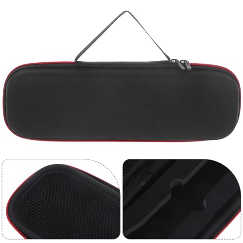 Estuche para micrófono portátil protector EVA resistente a golpes negro 31x10x6.5 cm miniatura 7