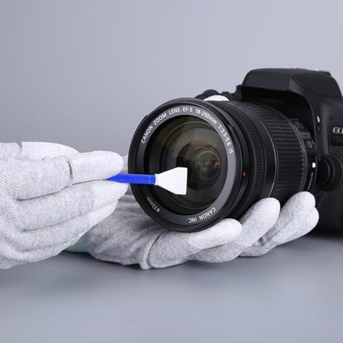 20 Piezas 24mm Hisopos de Limpieza de Sensor de Fotograma Complet, Kit de Limpieza Sensor Full Frame + Líquidos de Limpieza para Objetivo, Filtros, DSLR, Móvil - imagen 6