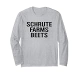 The Office Dwight Schrute Farm Beets Long Sleeve T-Shirt