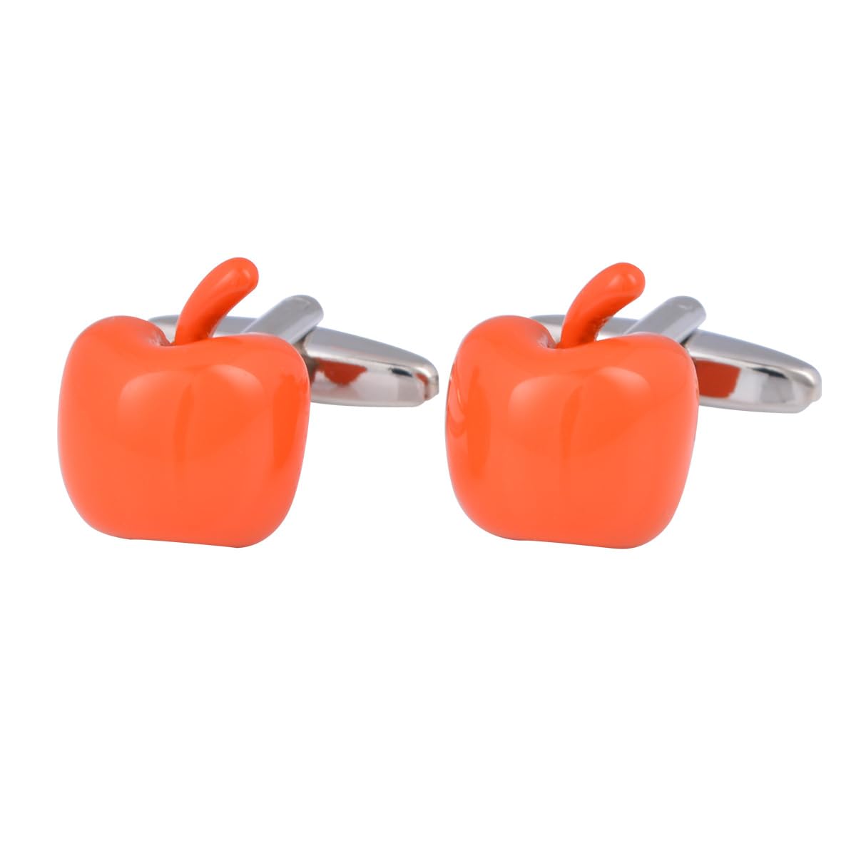 TIANHEYUANA Gemelos Mancuernillas Hombre 2 Piezas De Gemelos Con Forma De Fruta De Dibujos Animados Para Hombre, Botones Para Camisa, Alfileres Para Puños