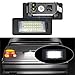 AUTOXBERT 2PCS LED License Plate Light Lamp for BMW 1 3 5 X Series E82 E88 E90 E91 E92 E93 E39 E60 E61 X1 X3 X5 X6 Rear Tag Lights Assembly Replacement, 6000K Xenon White&Error Free