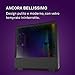 immagine 4NZXT H510i - Case da gioco per PC mid-tower ATX compatto - Porta Tipo C USB I/O frontale - Montaggio GPU verticale - Pannello laterale in vetro temperato - Illuminazione RGB integrata