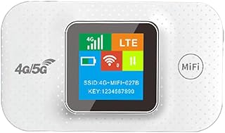 4G/5G Mobile Hotspot WiFi Router 4G LTE Router Repeater Pocket Modem with Sim Card Slot Wide Coverage Asian Version