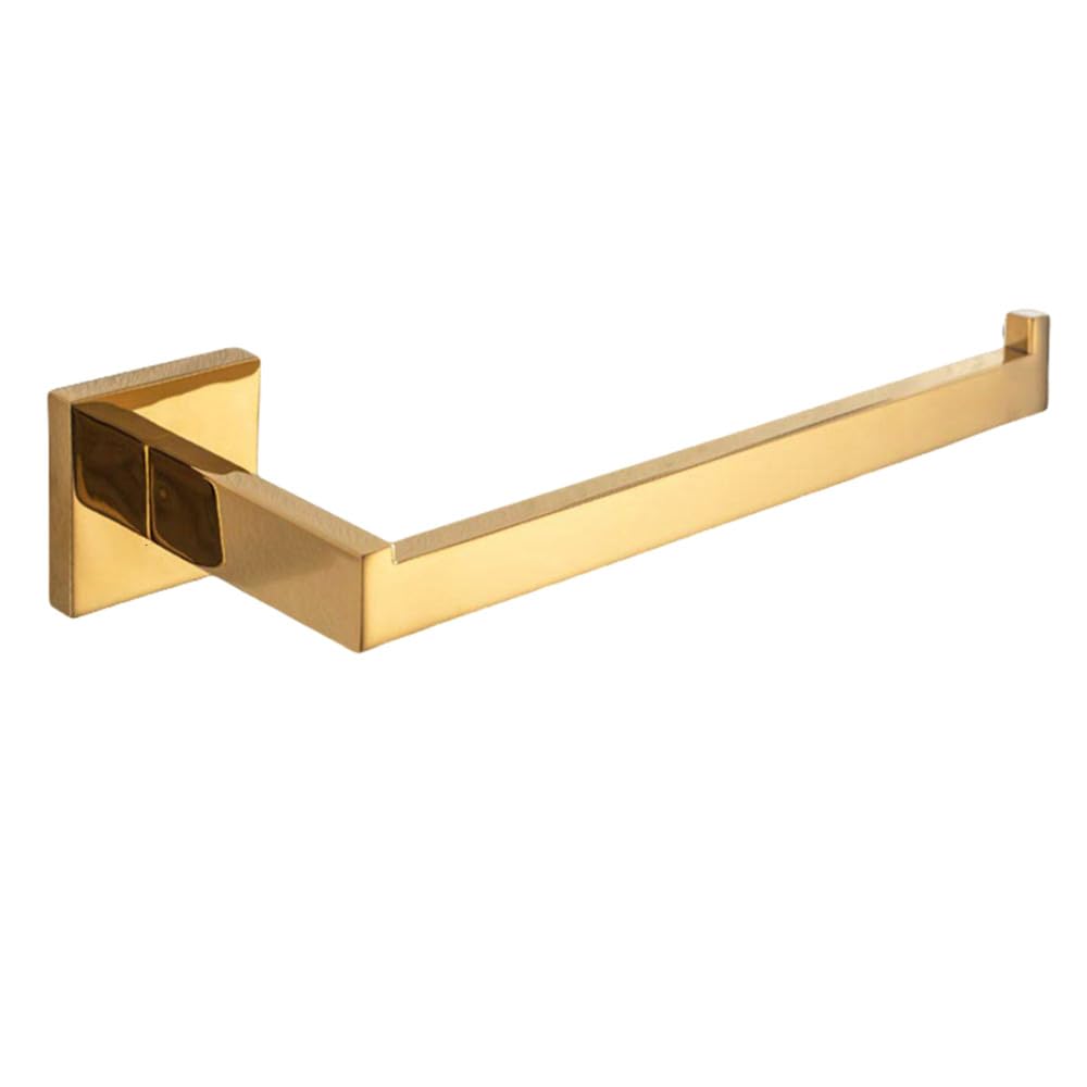 Pizzzeno Sinlge Towel Rail Polished Gold Bathroom Hardware Set Stainless Steel Robe Hook Towel Bar Toilet Roll Paper Holder Towel Ring Bathroom Accessories,,China