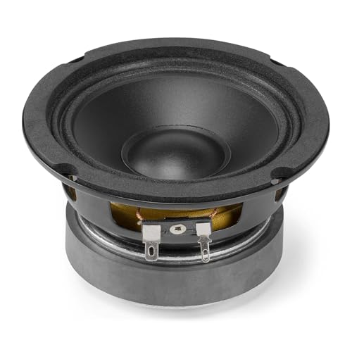 Vonyx WP10 Woofer de 10 cm, 8 Ohm y 100W con Membrana de Polipropileno y Suspensión de Espuma – Altavoz de Graves Ideal para Reparaciones, Recambios o Proyectos DIY de Sonido y Construcción