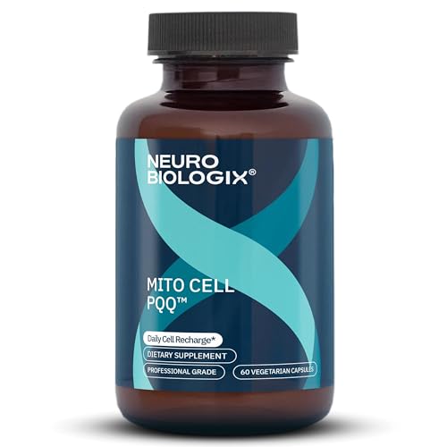 Neurobiologix Mito Cell PQQ Energy & Focus Supplement with CoQ10,