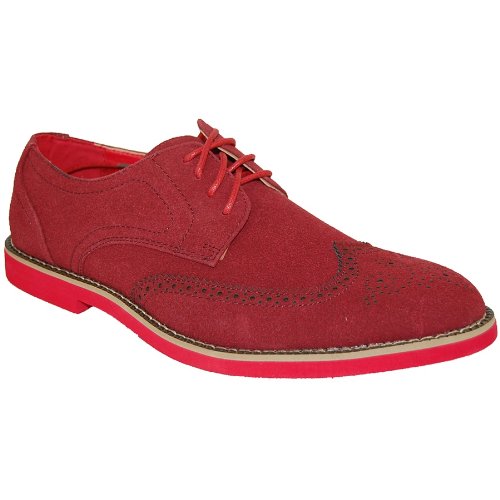 SHOE ARTISTS RED HOT Leather Lined Wingtip Oxfords