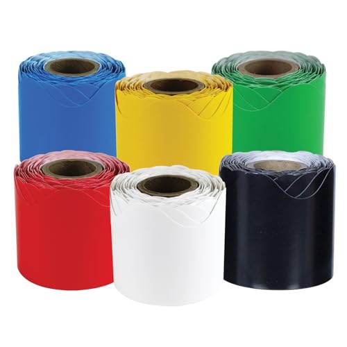 Carson-Dellosa Rolled Borders Primary Color Set