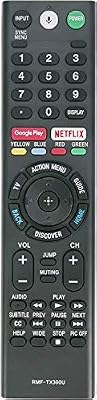 New IR RMF-TX300U Replaced Remote Without Voice fit for Sony 4K Smart LED TV HDTV Bravia XBR-43X800E XBR-49X800E XBR-55X800E XBR-55X806E XBR-65X850E 149331811 KDL-50W800C KDL-55W800C KDL-65W800C