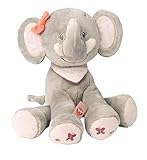Nattou- Adèle & Valentine NA424011-Set de Regalos para recién Nacidos, Color elefante adèle, 28 cm (424011)
