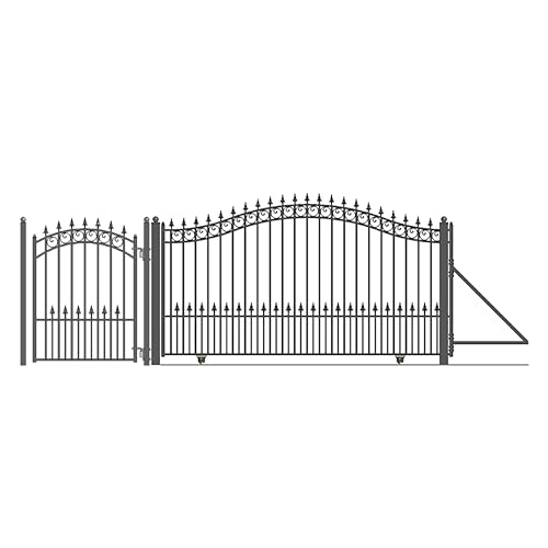 ALEKO 12-Foot Prague Sliding Driveway Gate