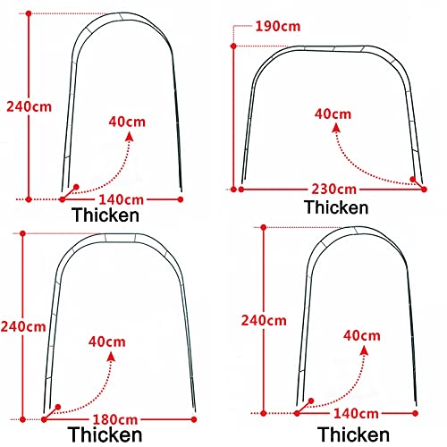 Arche de jardin extérieure résistante aux intempéries pour mariage