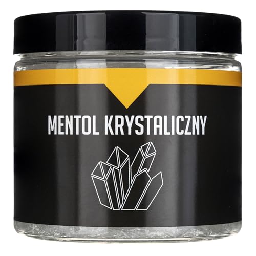 Bilovit Crystal Menthol 100 g – Versatile Natural Aromatic for Sauna, Inhalations, Skincare & Aromatherapy