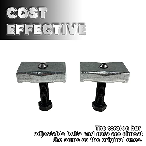 Torsion Bar Adjustment Bolt And Lock Nut Fit For Chevrolet Silverado Tahoe GMC