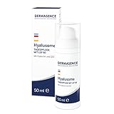 DERMASENCE Hyalusome Tagespflege mit LSF 50 - Feuchtigkeitsspendende Tagescreme mit hohem Lichtschutzfaktor - schützt vor lichtbedingten Hautschäden - mit Feuchtigkeitskomplex - Anti-Aging - 50 ml
