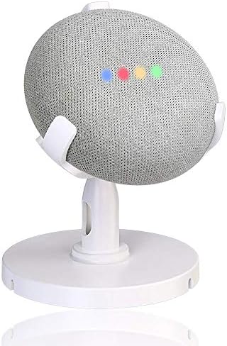 AutoSonic Stand for Google Home Nest Mini, Adjustable Mount Accessories for Nest Mini, 360 Degree Rotation Swivel,Tilt Function, Anti-Slip Base, 2019 Release
