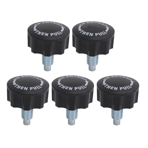 Boutons à ressort de rechange pour vélo de gym et musculation - Lot de 5 pièces durables