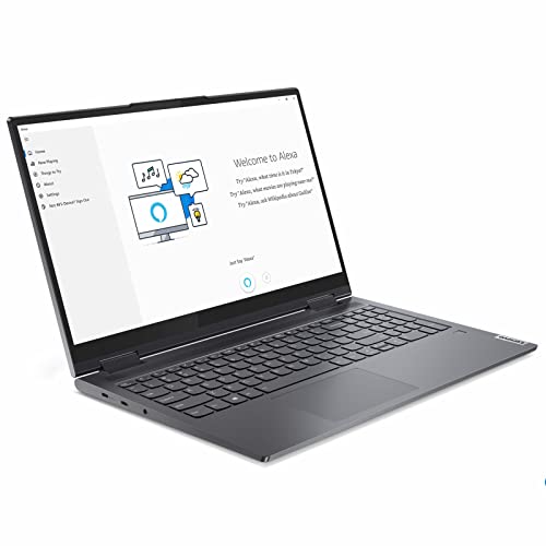 2022 Lenovo Yoga 7I 2-In-1 Laptop 15.6 Inch Fhd Touchscreen Intel Evo Platform 11Th Core I7-1165G7 Iris Xe Graphics 12Gb Ddr4 512Gb Nvme Ssd Wi-Fi 6 Windows 11 Home Fingerprint Backlit Keyboard #TOP1