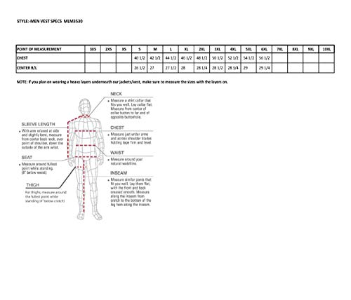Milwaukee Leather Men's Updated Leather SWAT Style Biker Vest MLM35302