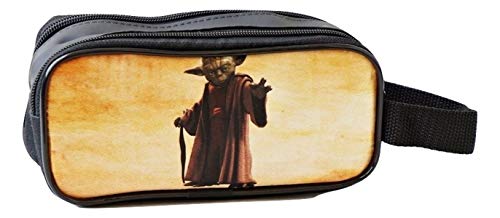 Mochila Yoda Costas Lancheira Estojo Star Wars Kit