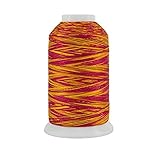 Superior Threads 121029XX929 Chariot of Fire 3-Ply 40W King TUT Cotton Quilting Thread, 2000 yd