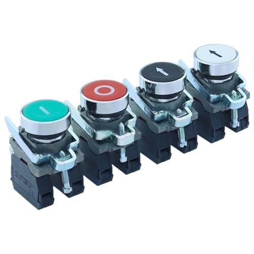Arrêt d'urgence XB4 interrupteur métal 22mm réinitialisation