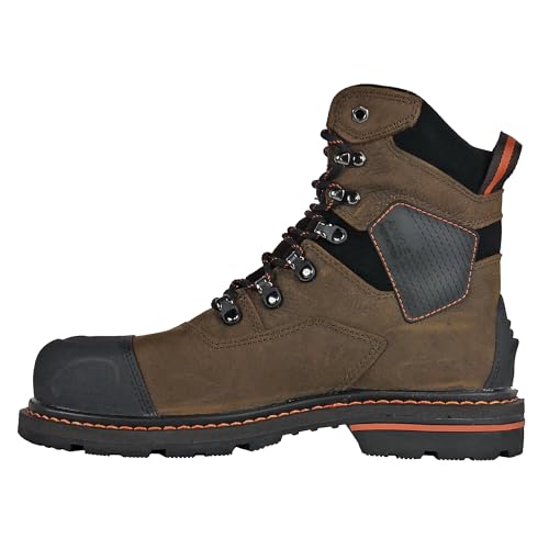 Image of Hoss Men's Men'S Range 6 inch Lace-Up Work Boot Composite Toe - 61110