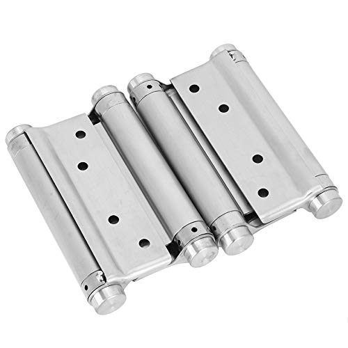 Preisvergleich Produktbild pasamer Scharnier, verschleißfestes Türscharnier aus Edelstahl, Doppeltürfunktion Langlebige solide Haushaltstüren 5-Zoll-Stangentüren für Stahltüren