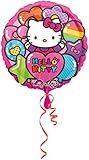 Globo Anagram Internacional Hello Kitty Globo en Forma de Arco Iris, Multicolor