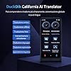 Duckdik California, Traduttore Vocale Istantaneo 2026, Traduttore Lingue Senza WiFi, Schermo Tattile 4 Pollici, Lega di Alluminio, 142 Lingue Online 18 Offline, Traduttore Portatile Viaggio