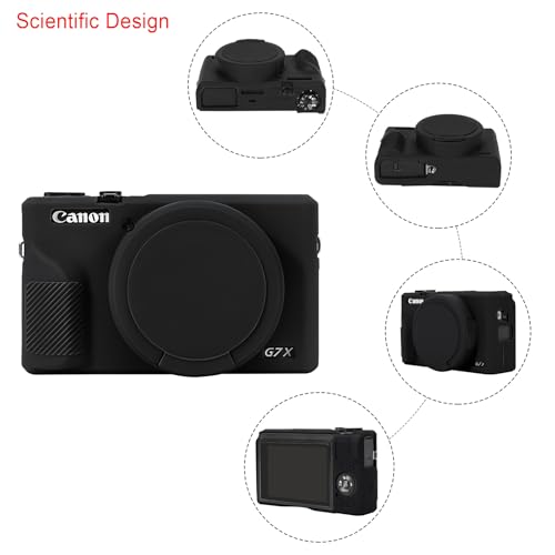 Funda de Silicona para Canon PowerShot G7X Mark III - Fernando Cortés Funda de Silicona para Canon PowerShot G7X Mark III - Fernando Cortés