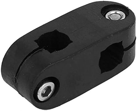 Aexit 53mm Length Plastic Tent Fixed Clip Pole Bracket Clamp Black (7dd42b6590e93c196c6bab75ee6e9d4b) image 4