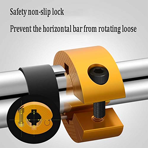 Barre Horizontale Télescopique, Barre De Fitness Pull-up Stable Et Stable, Installation sans Vis, 74-95cm, Charge 250 Kg – Image 5