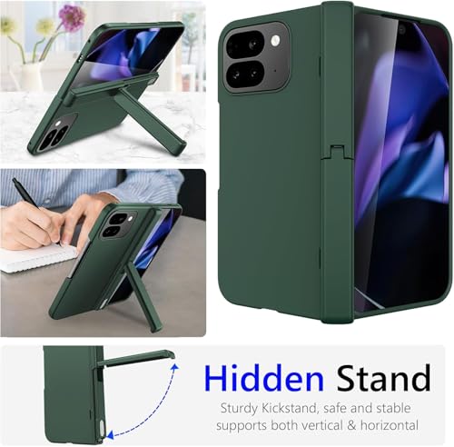 Coque Google Pixel 10 Pro Fold antichoc verte protection intégrale écran charnière - 2