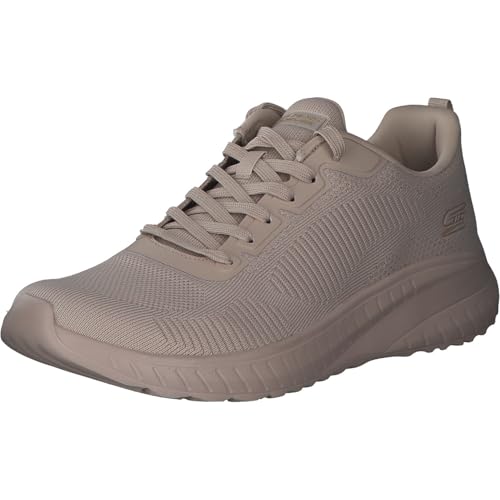 Skechers Bobs Squad Chaos Face Off, Tênis Feminino, Bege (Natural), 37