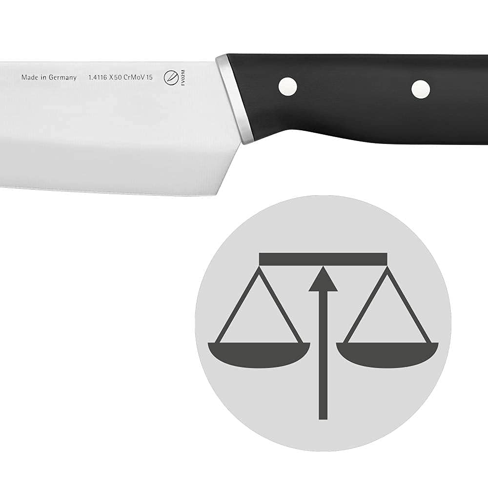 WMF Sequence Kochmesser 33 cm, Made in Germany, Küchenmesser scharf, Performance Cut, Kinetisches Design, Spezialklingenstahl, Klinge 20 cm